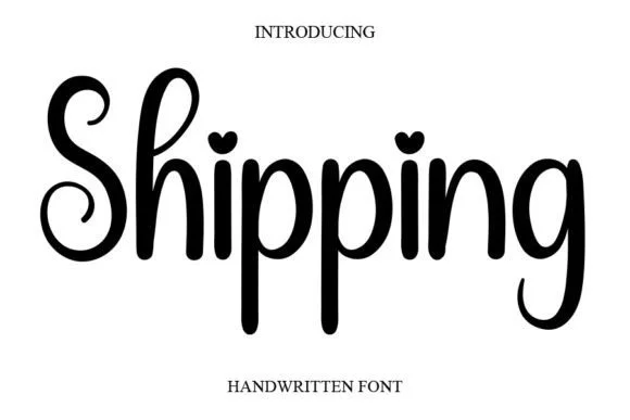 Shipping Font Download Free